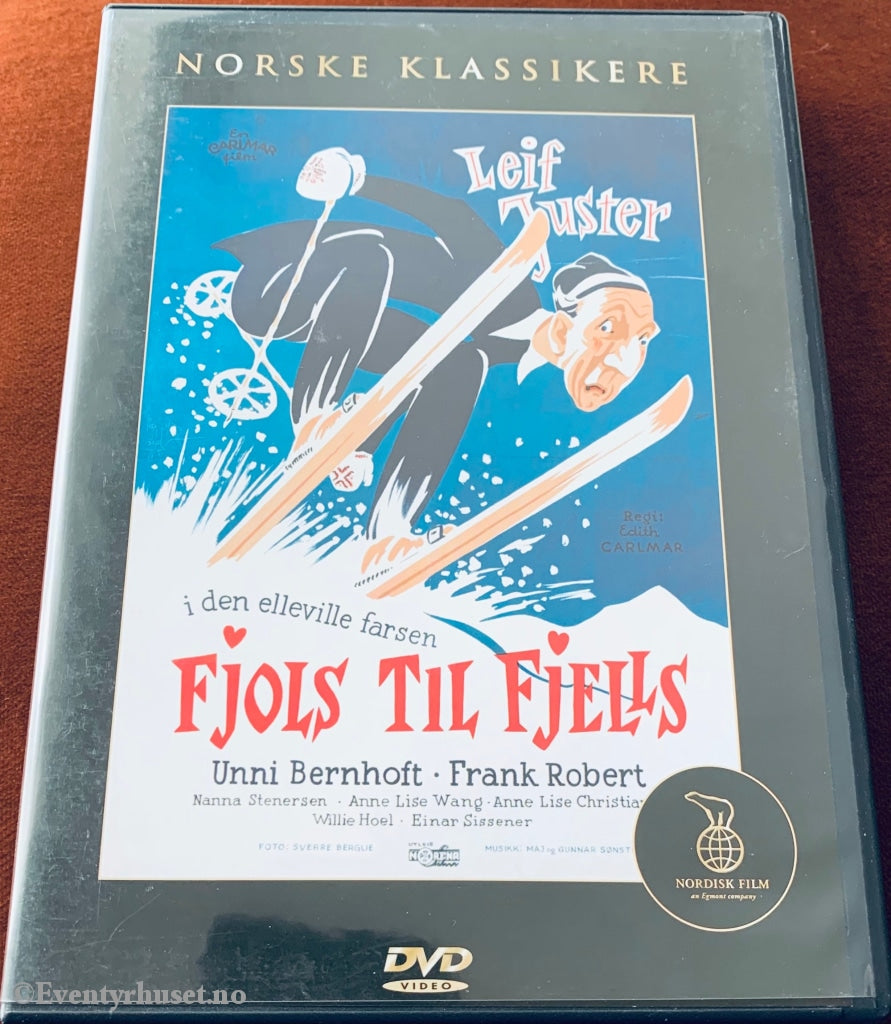 Fjolls Til Fjells (Norske Klassikere). 1957. Dvd. Dvd