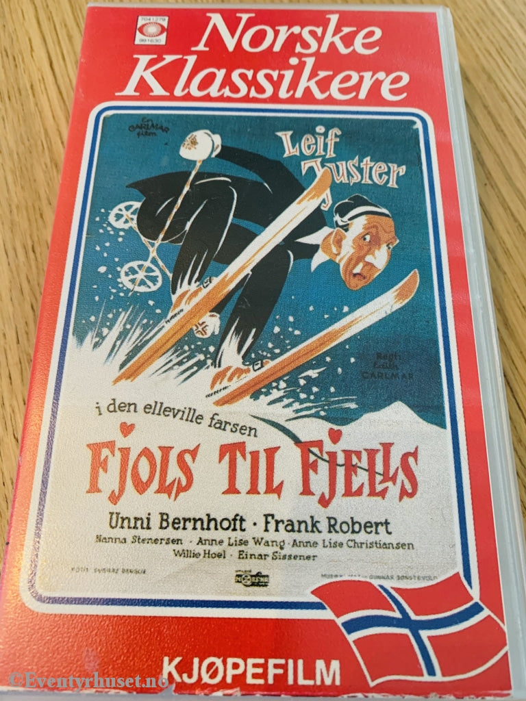 Fjolls Til Fjells (Norske Klassikere). 1957. Vhs. Vhs