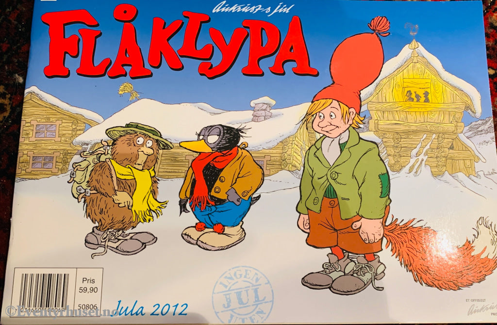 Flåklypa Julen 2012. Julehefte.