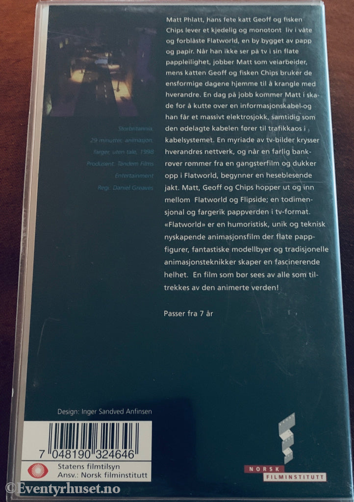 Flatworld. 1997. VHS. Universal Pictures / CIC Video