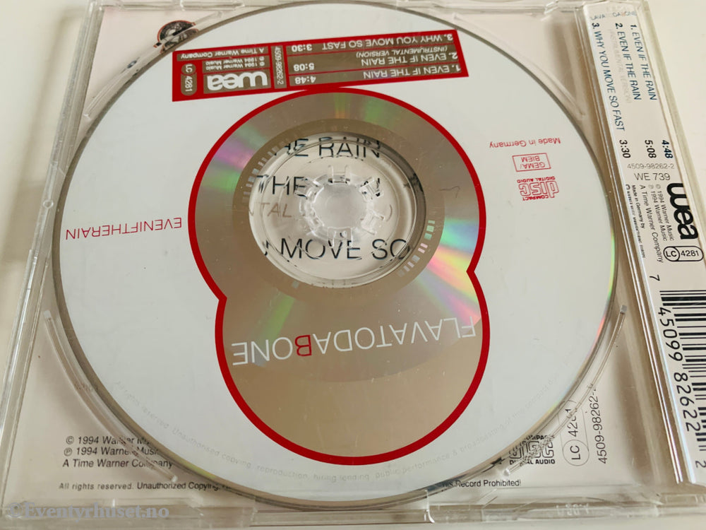 Flava To Da Bone (1995) - Even If The Rain - CD singel