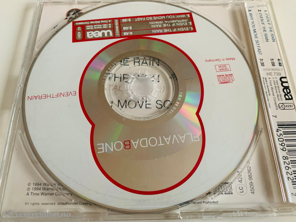 Flava To Da Bone (1995) - Even If The Rain - CD singel