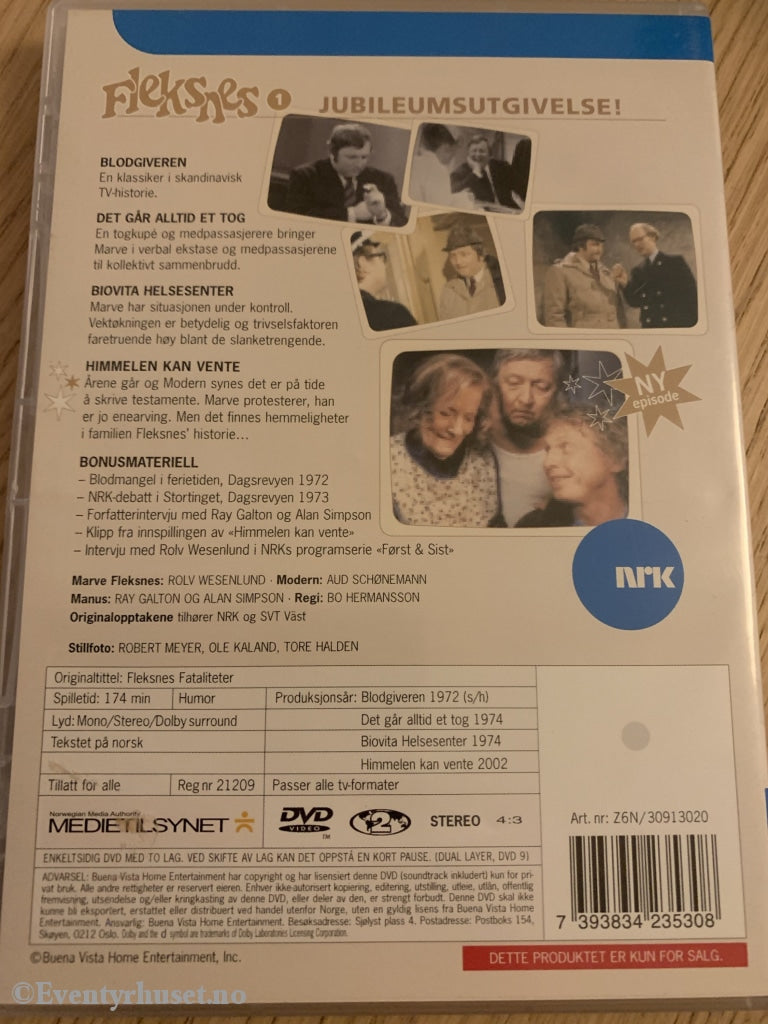 Fleksnes 1. Dvd. Dvd