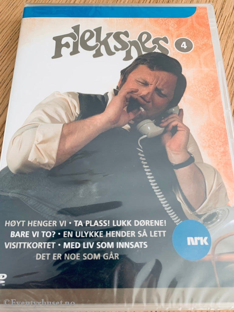 Fleksnes 4. Dvd. Ny I Plast! Dvd