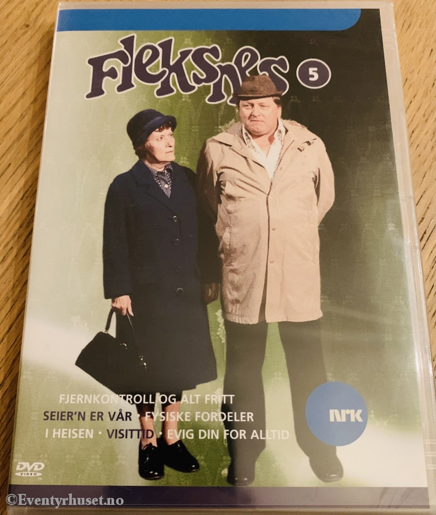 Fleksnes 5. Dvd. Ny I Plast! Dvd