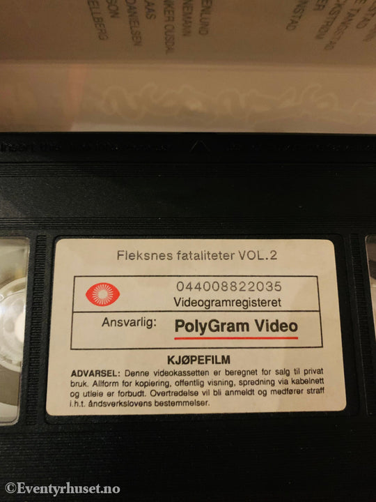 Fleksnes Fasiliteter. Vol. 2 (Nrk/Svt). Vhs. Vhs
