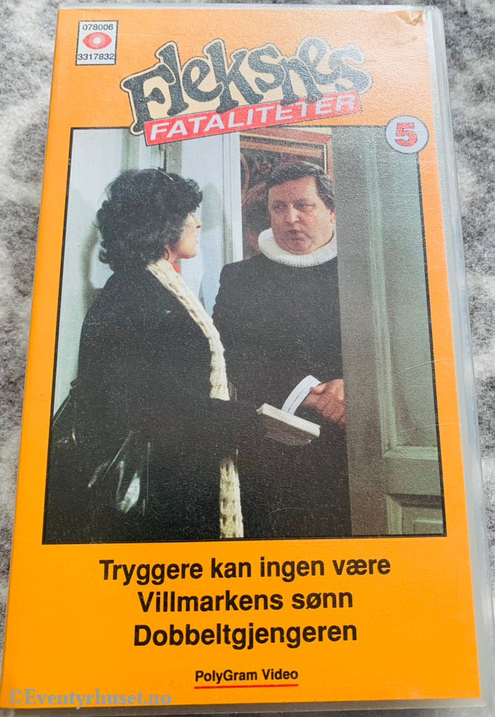 Fleksnes Fasiliteter. Vol. 5 (Nrk/Svt). Vhs. Vhs