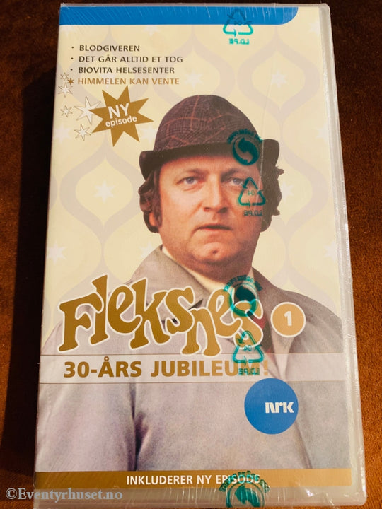 Fleksnes. Vol. 1 - 30 Års Jubileum (Nrk). 1974. Vhs. Ny I Plast! Vhs