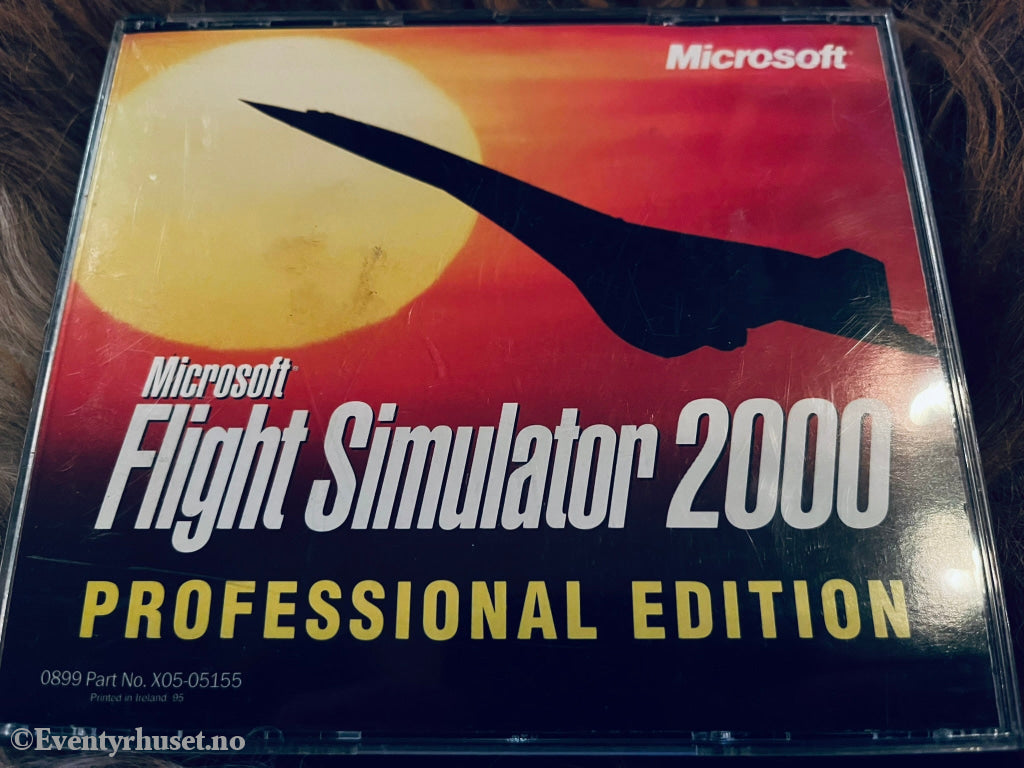 Flight Simulator 2000 Professional Edition. Pc-Spill. Pc Spill