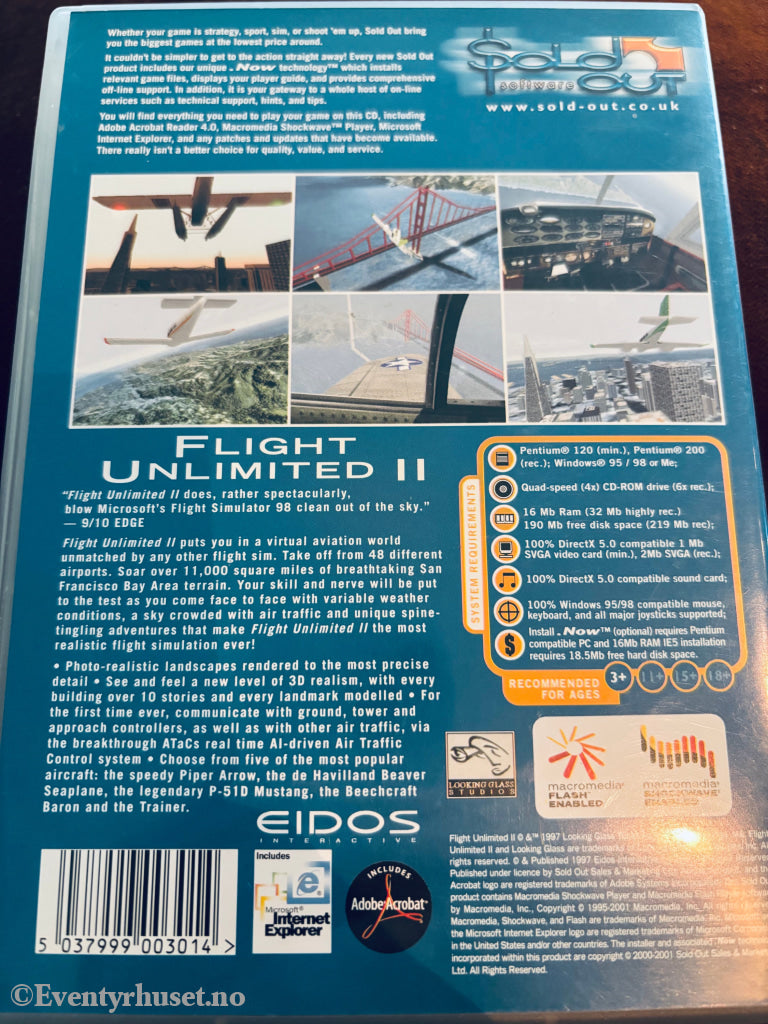 Flight Unlimited II. PC.