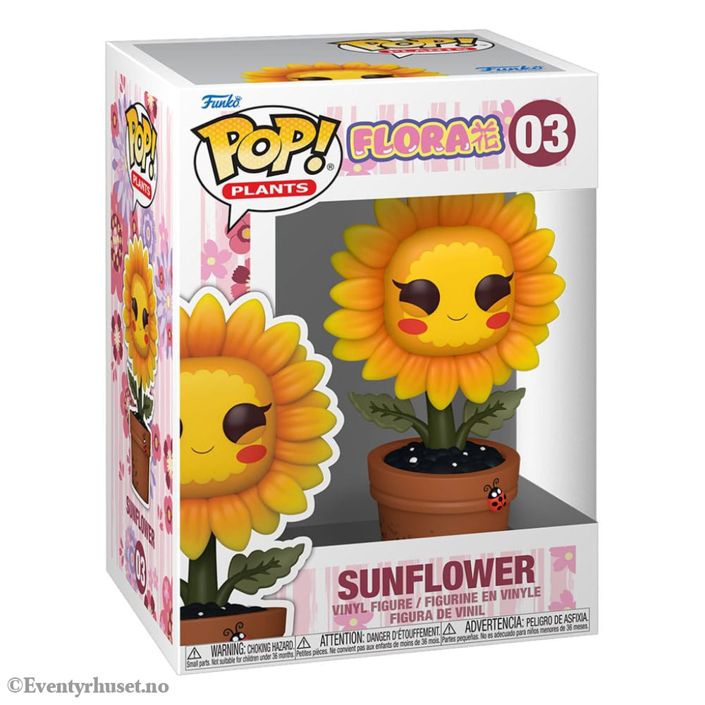 Flora POP! Plants Vinyl Figure Sunflower 9 cm Collectibles