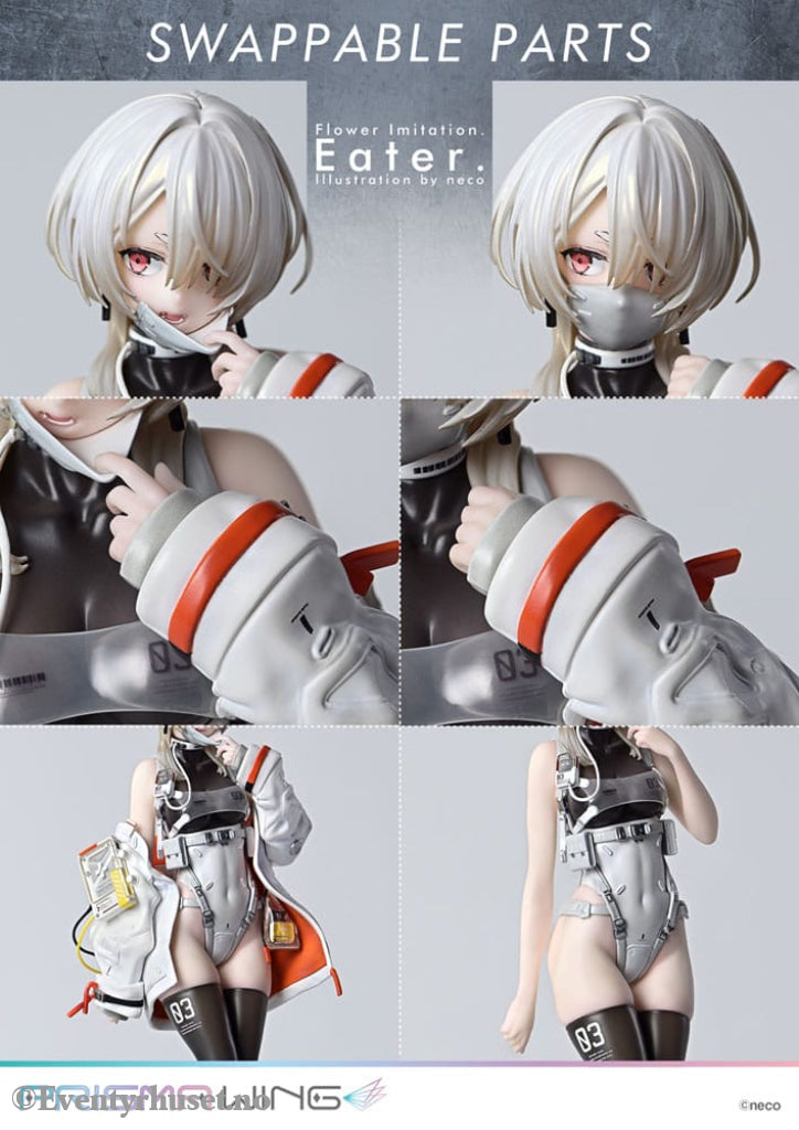 Flower Imitation Prisma Wing PVC Statue 1/7 Eater Illustration by neco 32 cm Manga & Anime