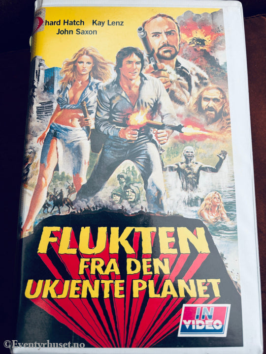 Flukten fra den ukjente planet. VHS Big Box. VHS Big Box