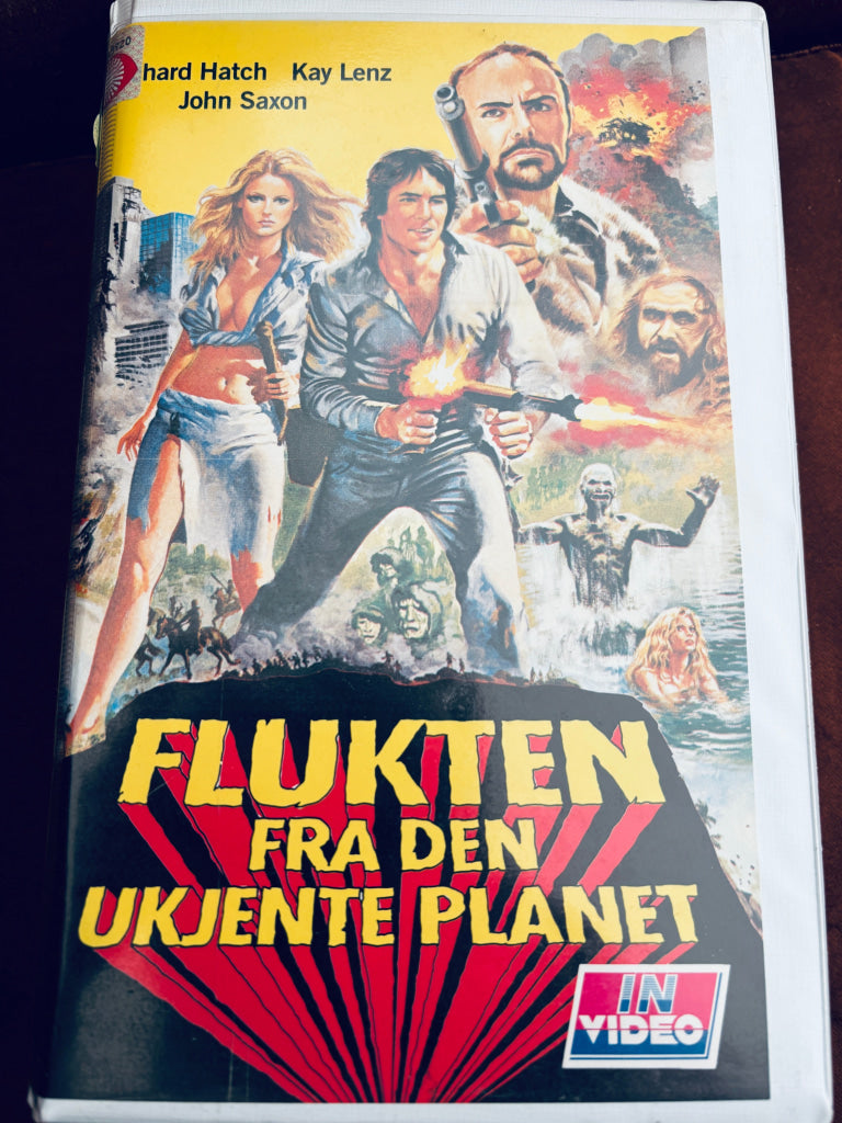 Flukten fra den ukjente planet. VHS Big Box. VHS Big Box