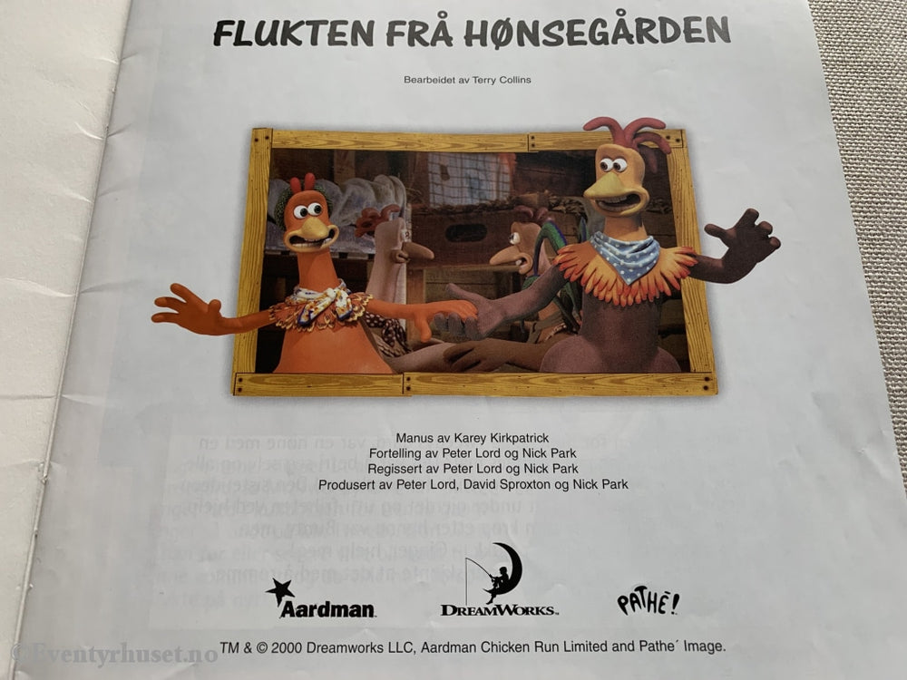 Flukten Fra Hønsegården. Hefte
