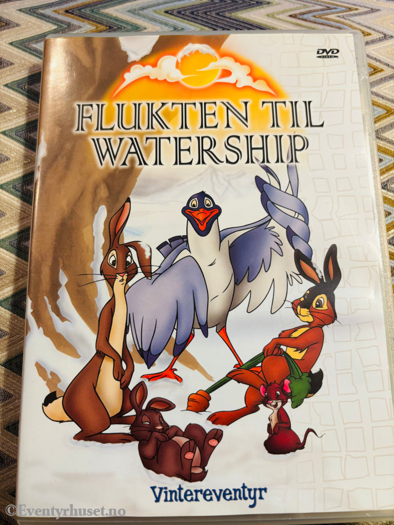 Flukten Til Watership - Vintereventyr. 2000. Dvd. Dvd