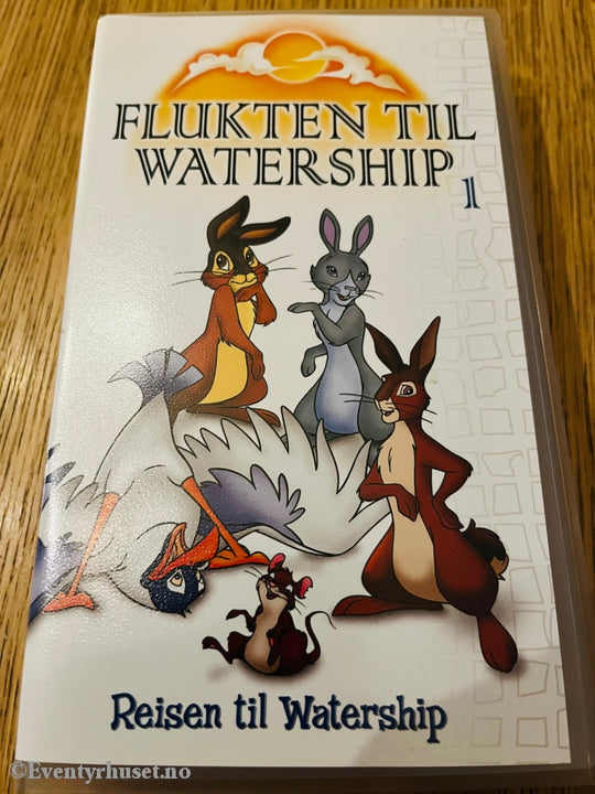 Flukten Til Watership. Vol. 1. Reisen 2000. Vhs. Vhs