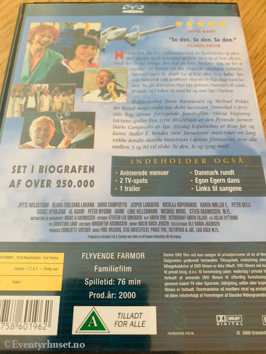 Flyvende Farmor. 2000. Dvd. Dvd