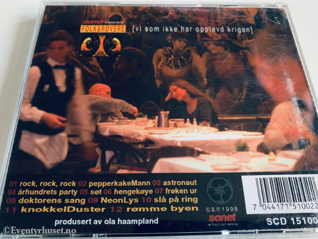 Folk & Røvere 2000. Folk & røvere. CD singel