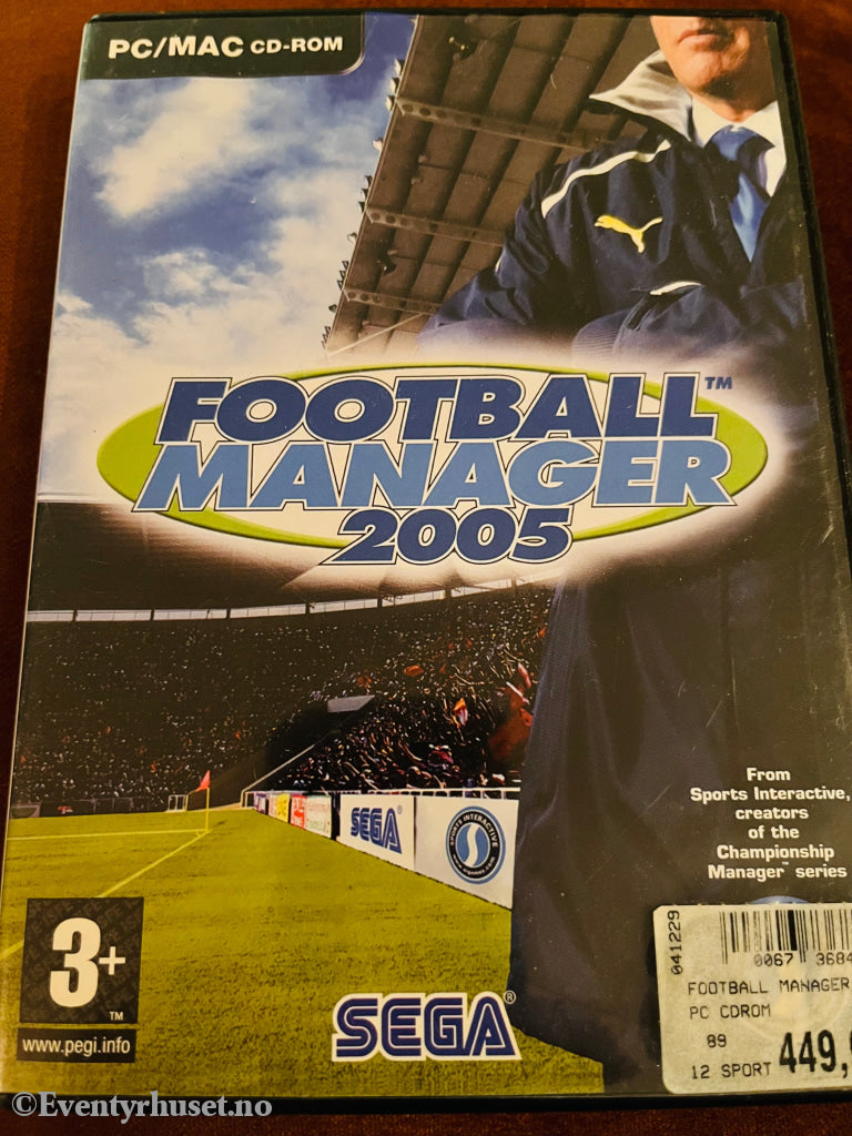 Football Manager 2005. Pc - Spill. Pc Spill