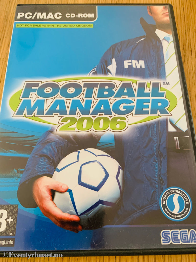 Football Manager 2006. PC-spill.