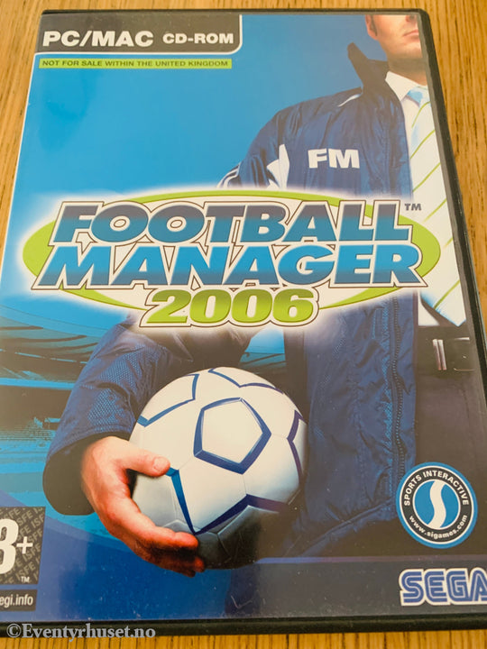 Football Manager 2006. PC-spill.