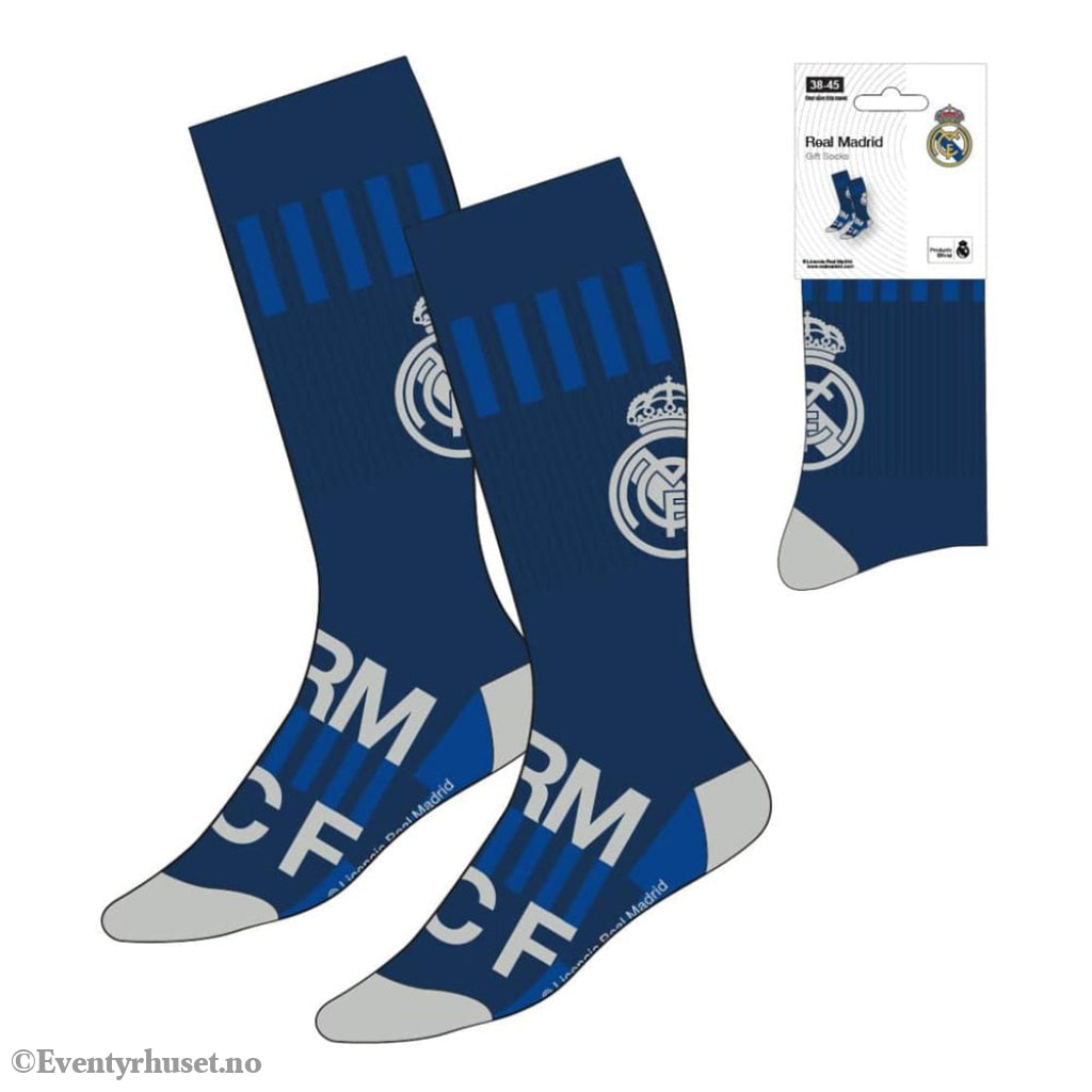 Football Socks Real Madrid Blue 38-45 Fashion & Accessories