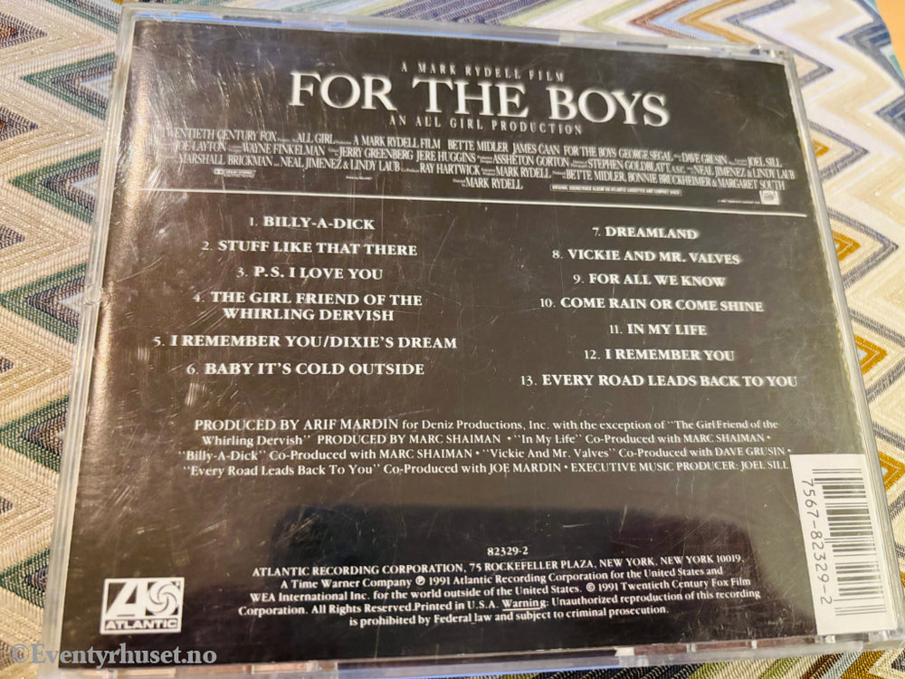 For The Boys Soundtrack. CD.