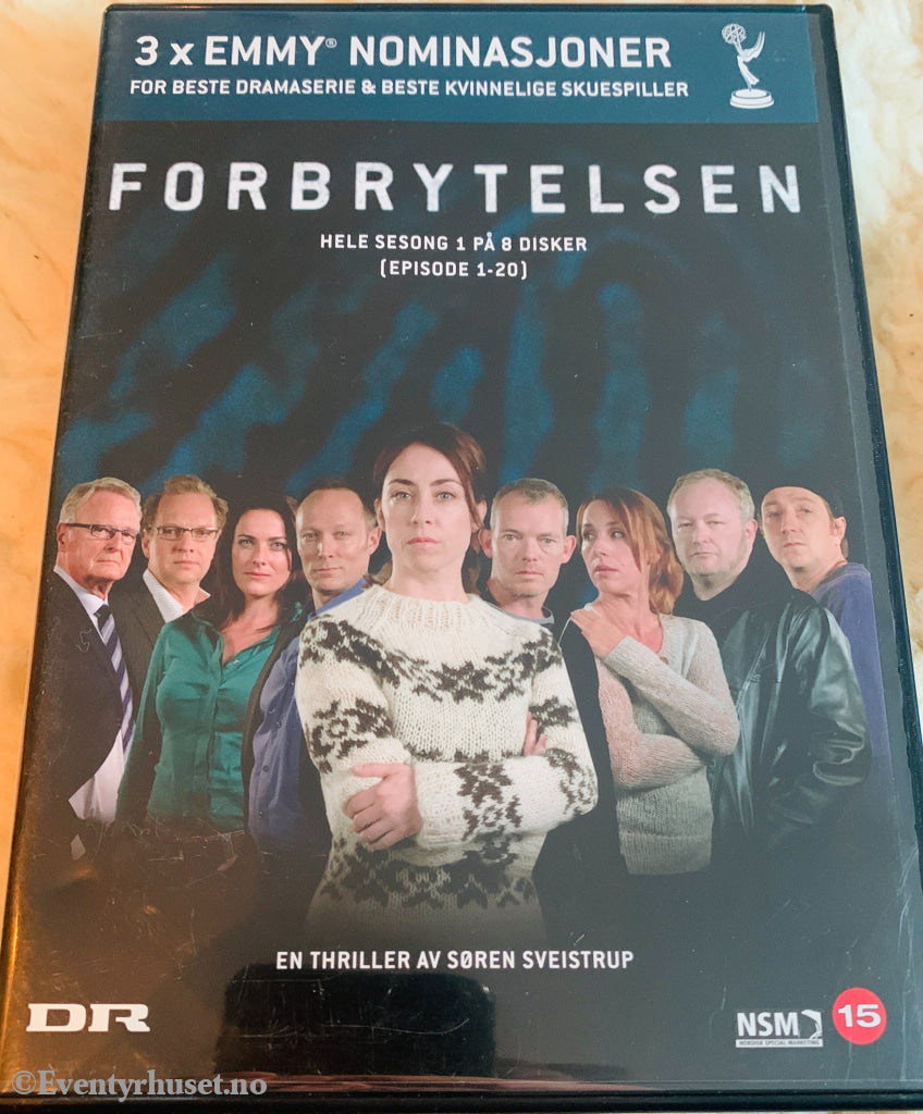 Forbrytelsen. Sesong 1. DVD samleboks.
