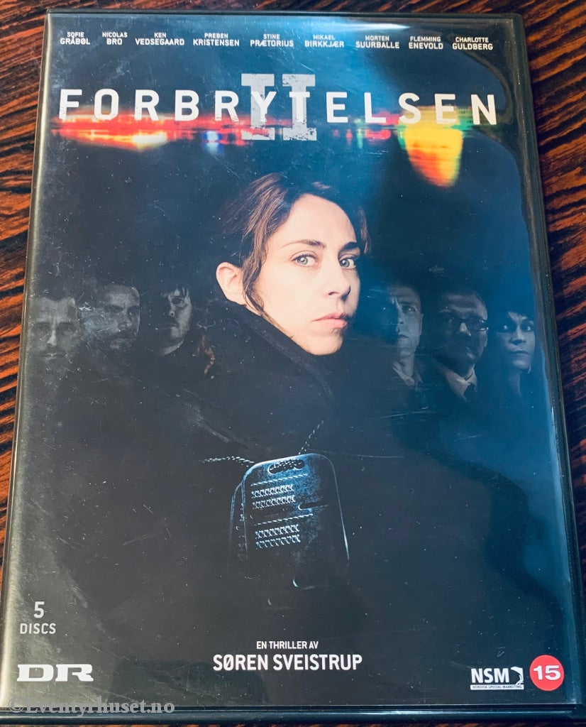 Forbrytelsen. Sesong 2. Dvd Samleboks.