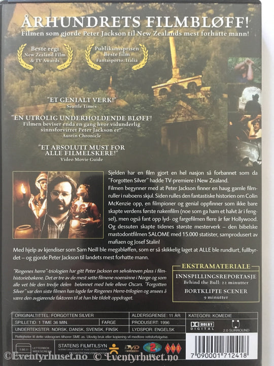 Forgotten Silver. Dvd. Dvd