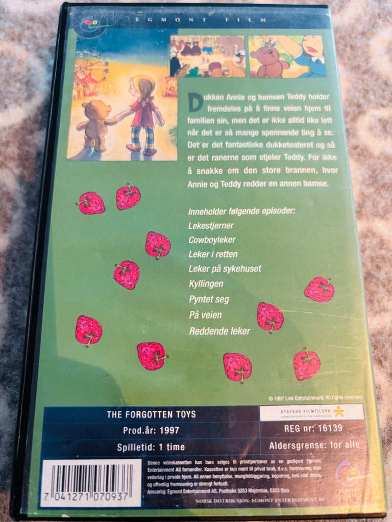 Forgotten Toys. Vol. 2. 1997. VHS. VHS