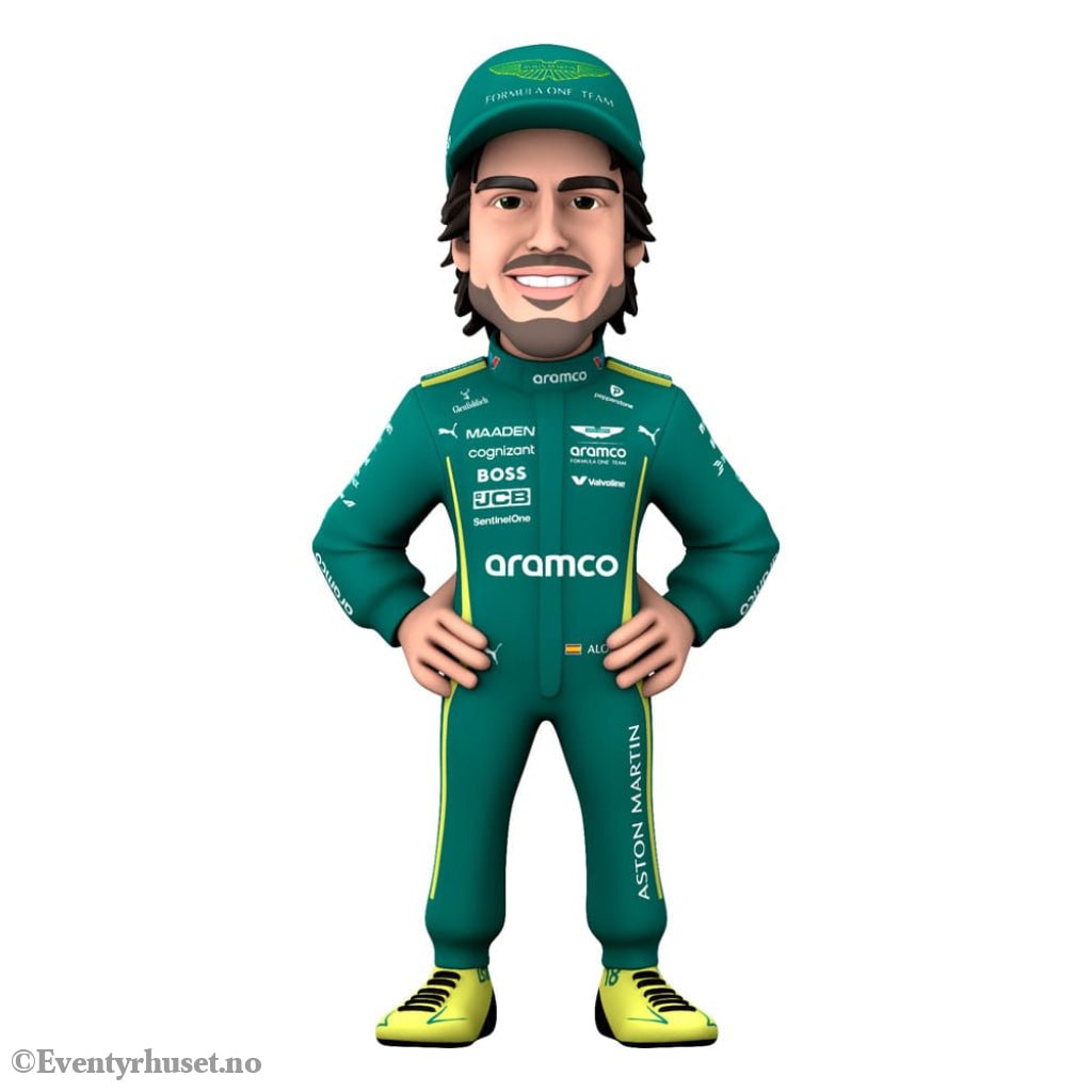 Formula 1 Minix Figure Fernando Alonso (Aston Martin) 12 cm Collectibles