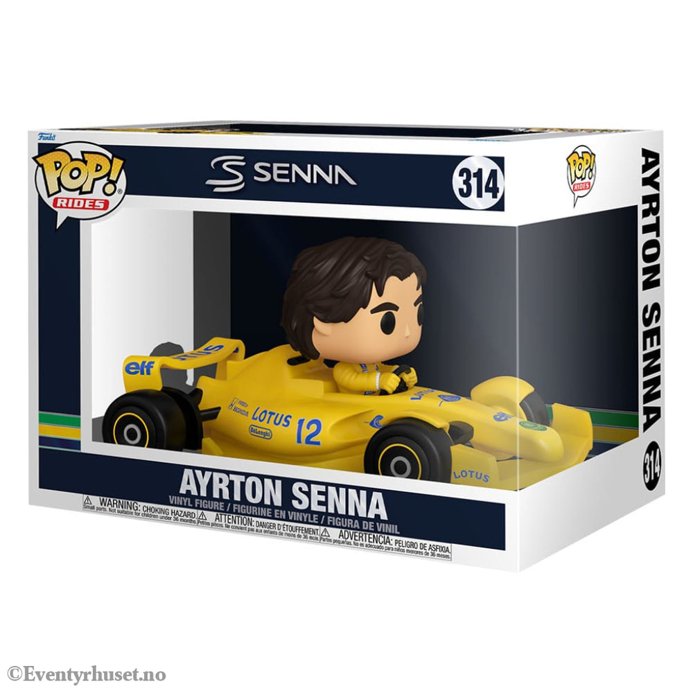 Formula 1 POP! Rides Deluxe Vinyl McLaren- Ayrton Senna 9 cm Collectibles
