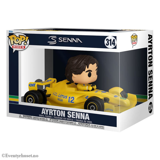 Formula 1 POP! Rides Deluxe Vinyl McLaren- Ayrton Senna 9 cm Collectibles