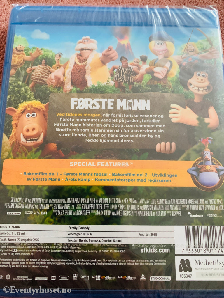 Første Mann. Blu-ray. Ny i plast!