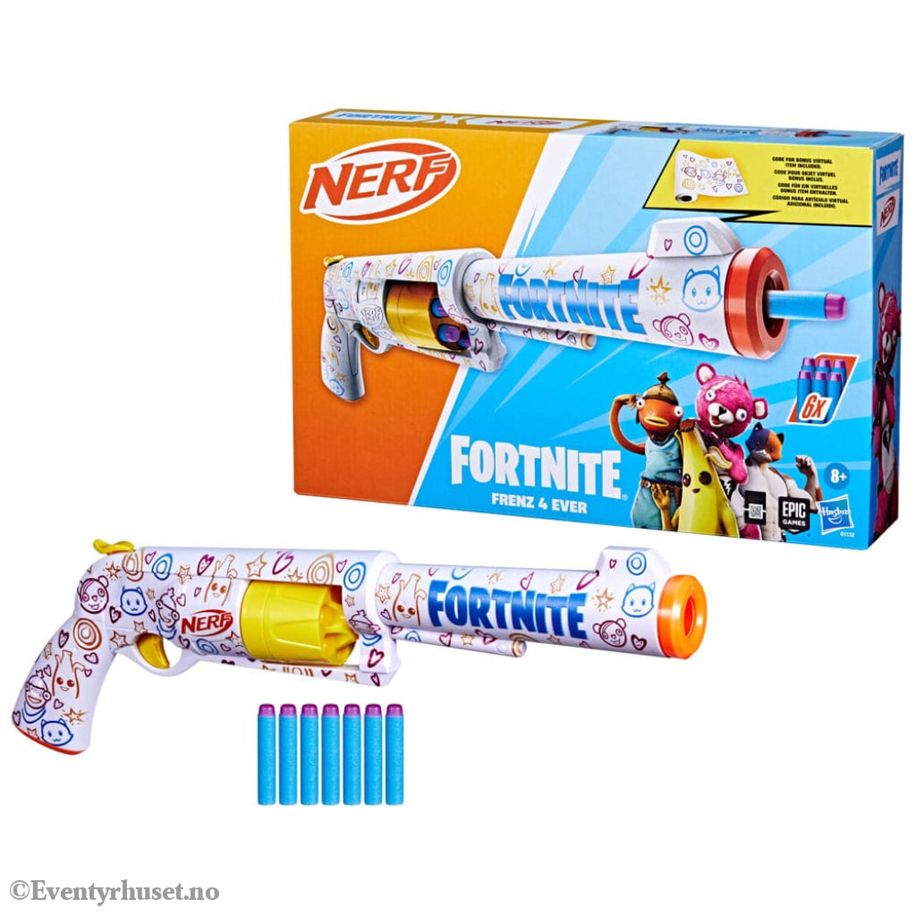 Fortnite NERF Frenz 4 Ever Blaster Toys