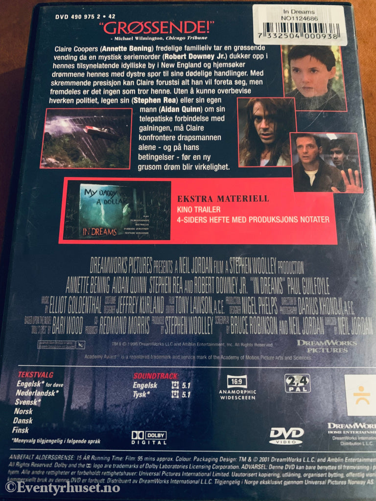 Forvarselet. 2001. Dvd Leiefilm.