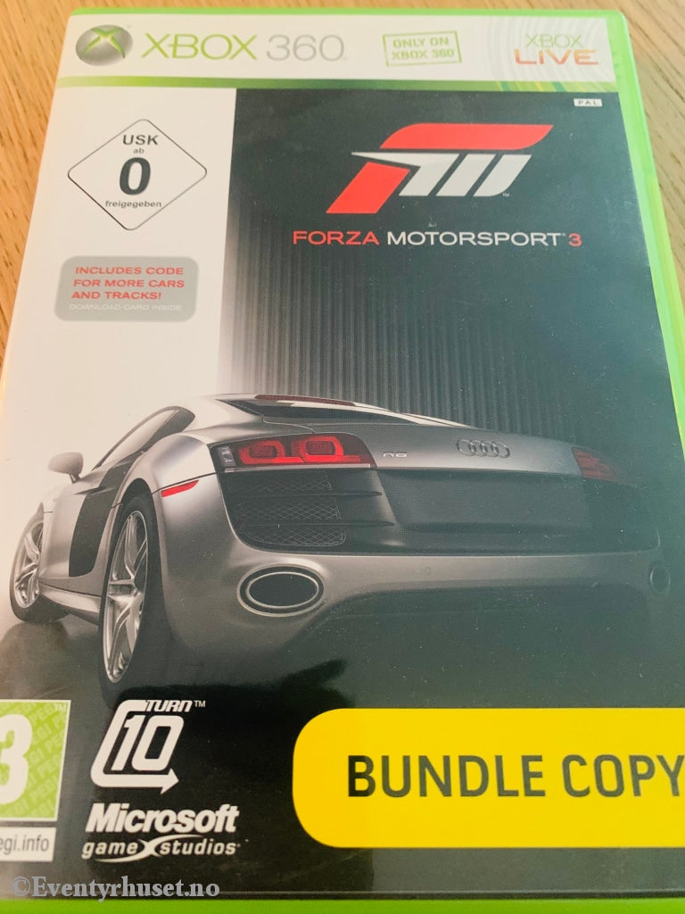 Forza Motorsport 3. Xbox 360.