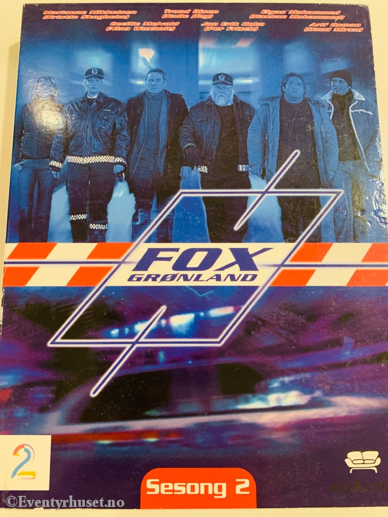 Fox Grønland. Sesong 2 (Tv2). 2001. Dvd Samleboks.
