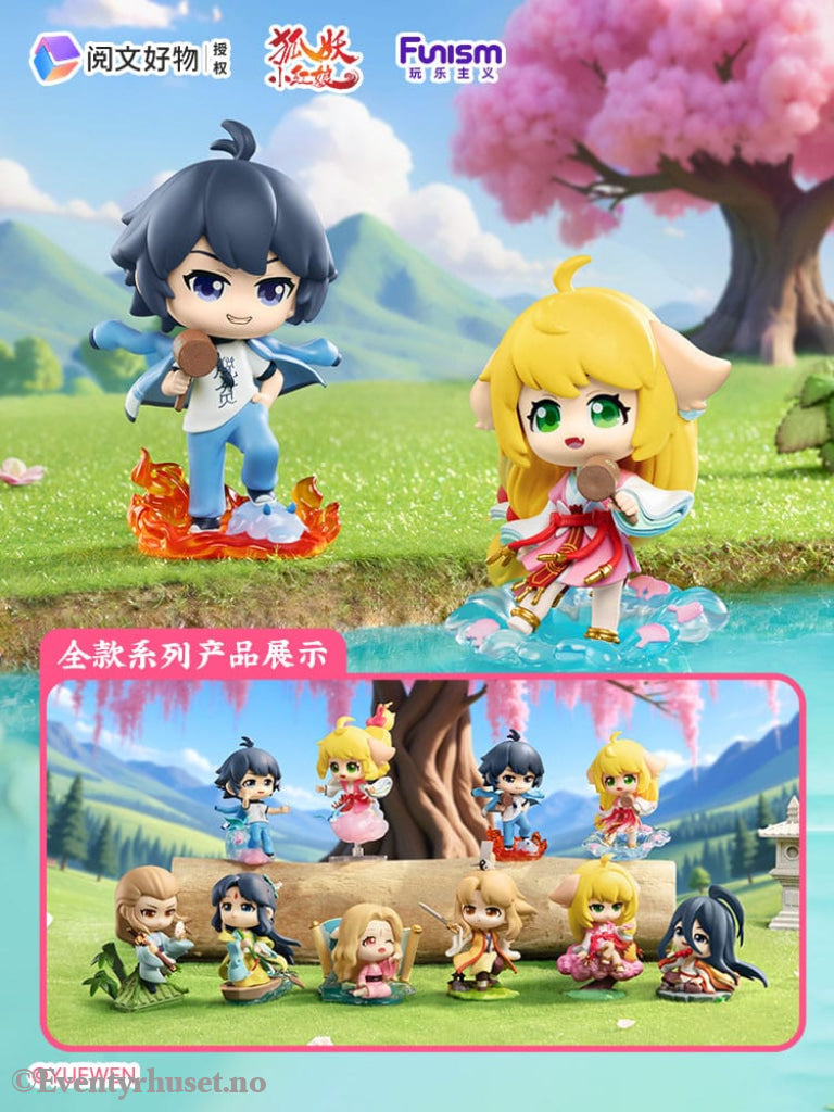 Fox Spirit Matchmaker Blind Box Mini Figures Sea Oath Mountain Alliance 8 cm Display (8) Collectibles
