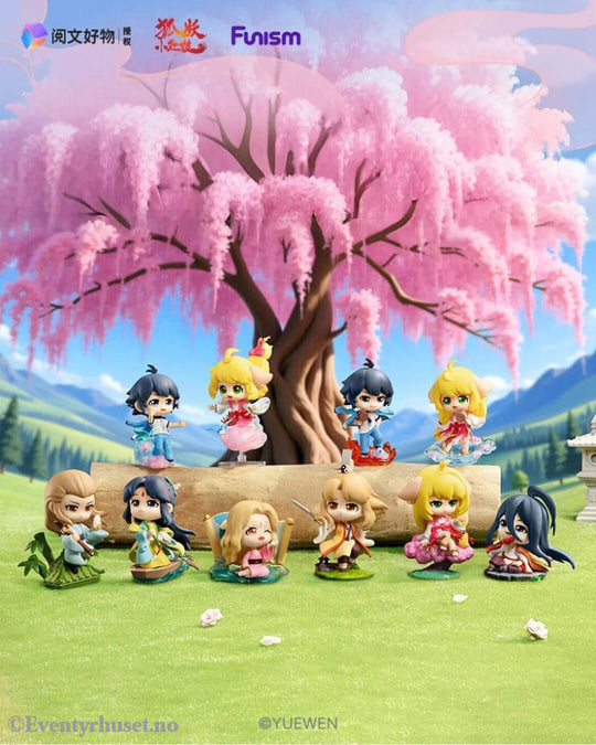 Fox Spirit Matchmaker Blind Box Mini Figures Sea Oath Mountain Alliance 8 cm Display (8) Collectibles