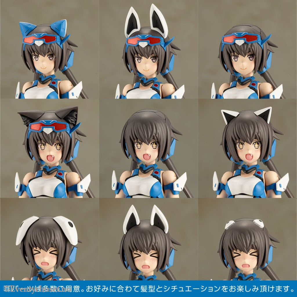 Frame Arms Girl Plastic Model Kit Stylet Swimsuit Blue Impulse Color Ver. 16 cm Manga & Anime