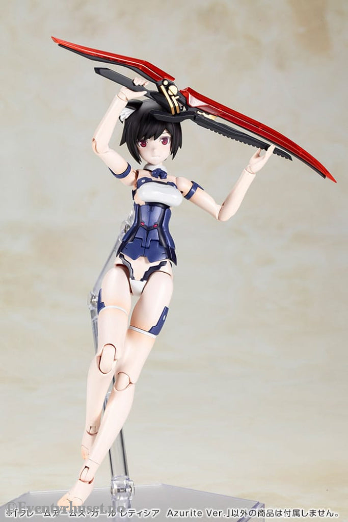 Frame Arms Girl PVC Plastic Modell Kit Laetitia Azurite Ver. 15 cm Manga & Anime