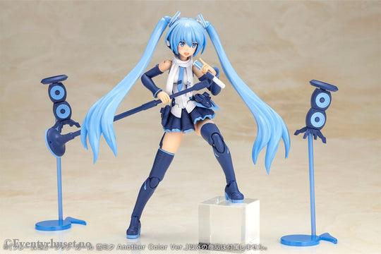 Frame Arms Girl x Hatsune Miku Plastic Model Kit Frame Music Girl Snow Miku Another Color Ver. 15 cm Manga & Anime