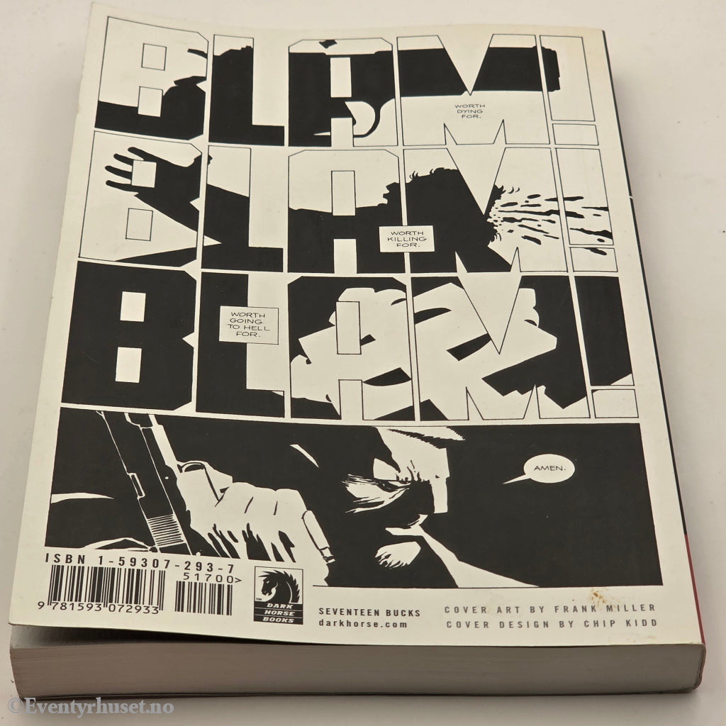 Frank Miller, 2005, Sin City: A Dame to Kill For (Bakside). Bok.