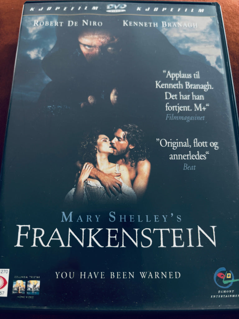 Frankenstein. 1994. DVD. DVD