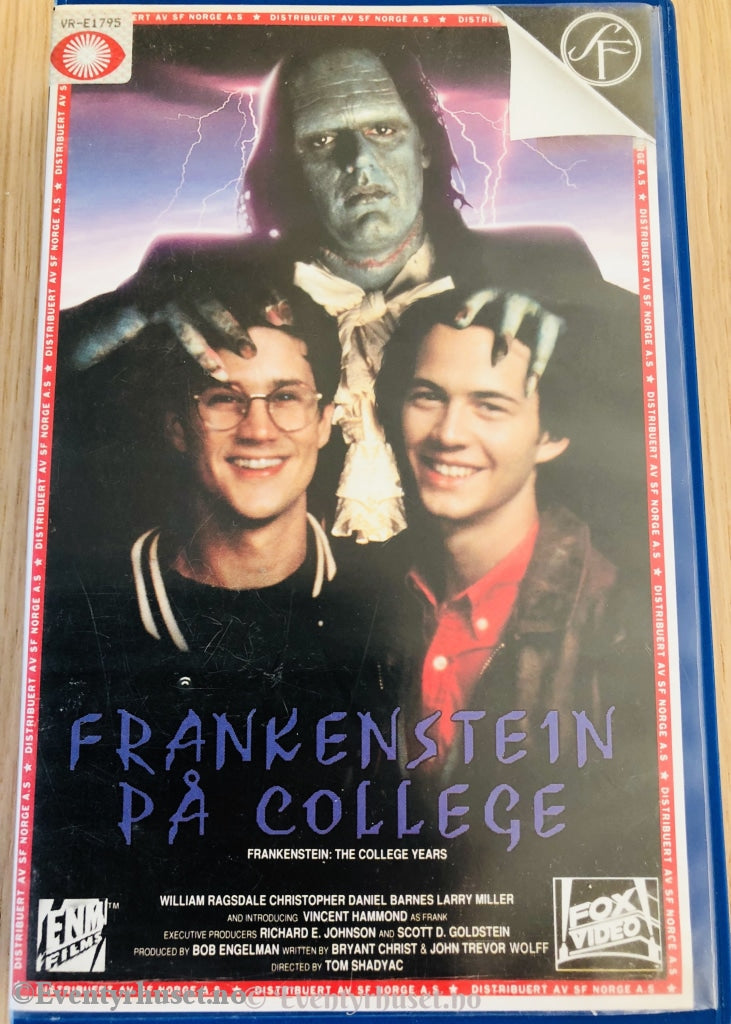 Frankenstein På College. 1991. Vhs. Vhs