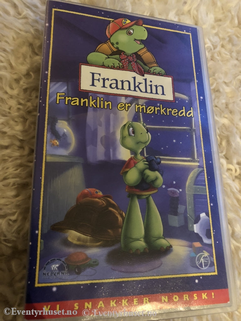 Franklin. 1999. Franklin Er Mørkredd. Vhs. Vhs