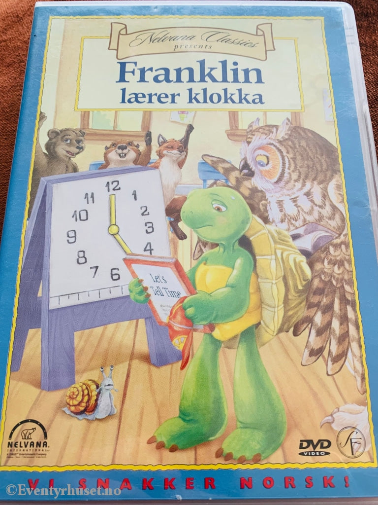 Franklin Lærer Klokka. Dvd. Dvd